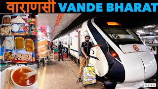 VANDE BHARAT Express Journey in EXECUTIVE Class New Delhi To VARANASI [upl. by Gaul]