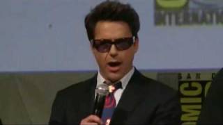 Robert Downey Jr singing Happy Birthday [upl. by Arratal]