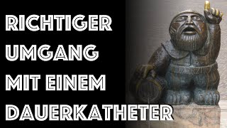 Richtiger Umgang mit einem Dauerkatheter [upl. by Odravde]