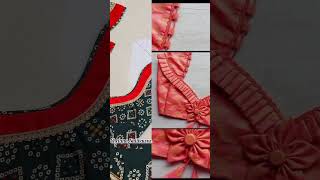 Beautiful back neck ब्लाउस design trending blouse designblouse ytshorts [upl. by Aerdnaeel]