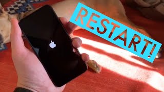 iPhone X  XS Max  XR HOW TO Force Restart [upl. by Tiffie]