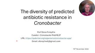 Largest ever study of antibiotic resistance using more than 2500 Cronobacter bacterial genomes [upl. by Mikey838]