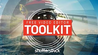 Video Editor Toolkit 220 Free Video Assets and Elements  Shutterstock [upl. by Elocal]