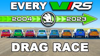 Every Skoda vRS DRAG RACE [upl. by Ettennyl479]