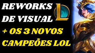 Riot faz Mudanças e responde sobre Novos Reworks e Campeões do League of Legends [upl. by Offen745]