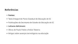 Aula 04 Plano Estadual Plano Estadual de Educação de Santa Catarina 20162025 Concurso SED SC [upl. by Nemsaj705]