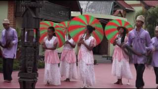 Madagascar  Malagasy Traditional Song and Dancers in Ambositra [upl. by Petras]