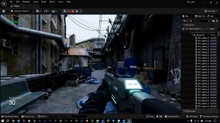 Unreal 5 City District  FPS Animation Blueprint  Retro FPS  UE4 UE5 [upl. by Ttimme]