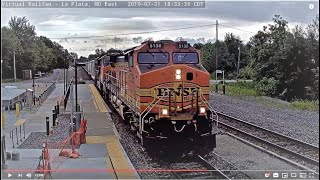 La Plata Bob Cox talks trains  Virtual Railfan live feed [upl. by Acissey]