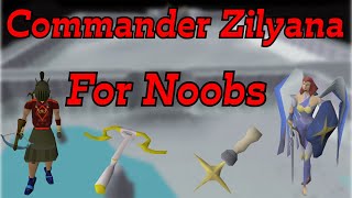 Commander Zilyana Guide OSRS  Easy Kills Noob and Iron Friendly 2024 [upl. by Abad303]