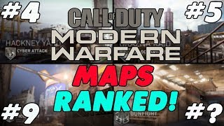 Every MODERN WARFARE Multiplayer Map RANKED Worst to Best Classic Maps [upl. by Afira]