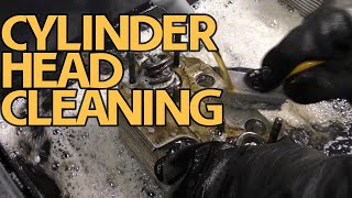 Cleaning And Disassembly How to Rebuild the Porsche 911 AirCooled Cylinder Head Part 1 [upl. by Berthold]