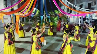 Mor Bani Thanghat Kare Dandiya Performance Garba Raas Navratri Special [upl. by Ocisnarf]