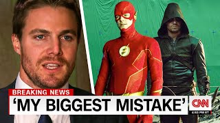 How Stephen Amell REALLY Feels About Flash Season 9 Announcement [upl. by Sreip]