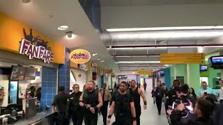 The Shield backstage before their entrance at Fastlane 2019 [upl. by Bollay753]