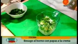 besugo al horno con papas a la crema pt2 201204053gp [upl. by Thorpe405]