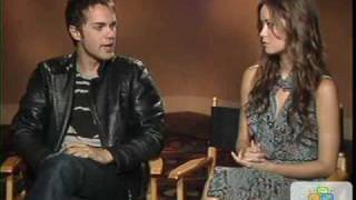 BuddyTV interview with Thomas Dekker and Summer Glau [upl. by Rahal]