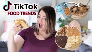 Testing VIRAL TikTok Food Trends [upl. by Marco]