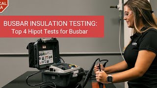 Busbar Insulation Testing Top 4 Hipot Tests for Insulated Busbar [upl. by Drexler]