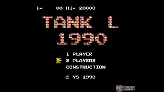 Tank 1990 1990 NES Battle City  Mode L 2 Players1080p60 [upl. by Kape]