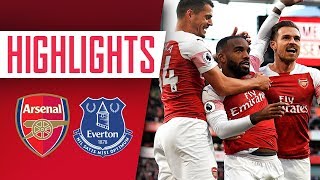 HIGHLIGHTS  Arsenal 20 Everton  Lacazette with a stunning goal  Premier League [upl. by Elram]