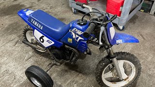 Yamaha PW50 No Start Carb Clean [upl. by Buller]