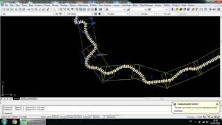 Autodesk Land Desktop 2006Plan Profile Sheet Generate [upl. by Mimi]