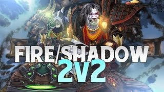 Rank 1 Fire Mage Shadow Priest 2v2 Arena 547 [upl. by Ecnerrot636]