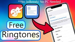 How To Set Any SONG as RINGTONE On iPhone For Free [upl. by Crichton876]