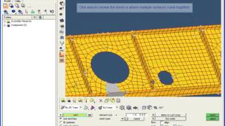 Altair HyperMesh  Mesh Creation [upl. by Enawyd]