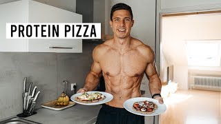 Ich backe die Foodspring Protein Pizza [upl. by Rakso]