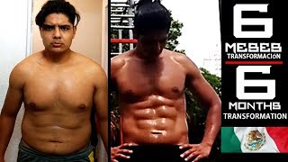 Mi transformación en 6 meses Calisthenics  Amazing 6 months transformation Calisthenics [upl. by Yraeg174]