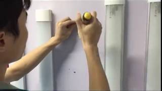 Everbright Lighting  How to Install LED Batten Lights [upl. by Ruscher]