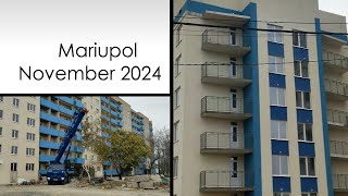 Мариуполь Ноябрь 2024 Левый берег по просьбам и не только Mariupol November 2024 [upl. by Ollecram471]