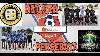 PERSEBAYA VS BARITO PUTERA Fans Club Kobar [upl. by Pantia]