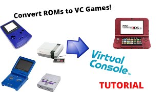 How to get any Virtual Console game on your 3DS Convert ROMs to CIAs [upl. by Adaval438]