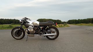 Moto Guzzi Caferacer build  walk around [upl. by Pell]