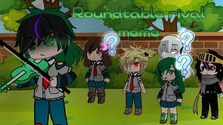 Roundtable rival meme 🧡bakudeku💚 izuku Afton [upl. by Yecart]