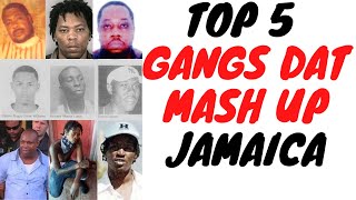 Top 5 Biggest And Most Destructive Gangs In Jamaican History [upl. by Yerffeg487]