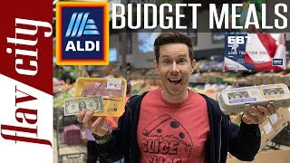 EXTREME ALDI Budget Haul With Full Day Of Healthy Recipes [upl. by Bonina]