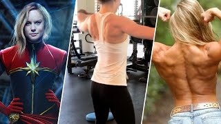 Brie Larson Workout For Captain Marvel 2025 [upl. by Essinger]