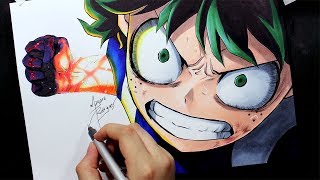 Speed Drawing  Midoriya BOKU NO HERO ACADEMIA [upl. by Nico]