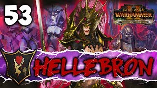 WINTERS WAR Total War Warhammer 2  Dark Elf Mortal Empires Campaign  Hellebron 53 [upl. by Salomie]