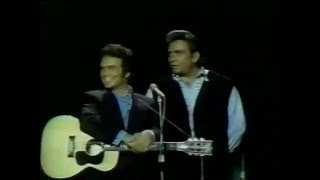 Merle Haggard live with Johnny Cash [upl. by Inavoj]