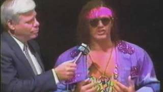 Scotty Flamingo Raven Raps Jerry Lawler Retorts  1993 USWA Memphis Studio Wrestling [upl. by Niwred]