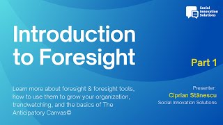 Introduction to Foresight Part 1 [upl. by Ramin]