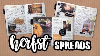 Herfst Journal INSPIRATIE in MIJN nieuwe journal ♥ 9 Creatief met CreaChick [upl. by Ymmak]