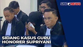 Supriyani Menangis saat Kepala Sekolahnya Bersaksi  Sindo Siang 3110 [upl. by Mailliwnhoj572]