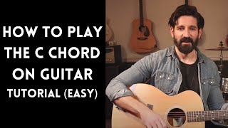 C Chord  Guitar For Beginners  Easy [upl. by Pattin]