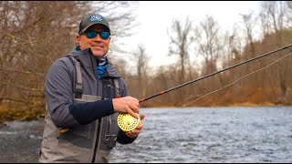 How to Fish a Centerpin Setup  Effective Stream Fishing Technique for Trout Salmon amp Steelhead [upl. by Thora]